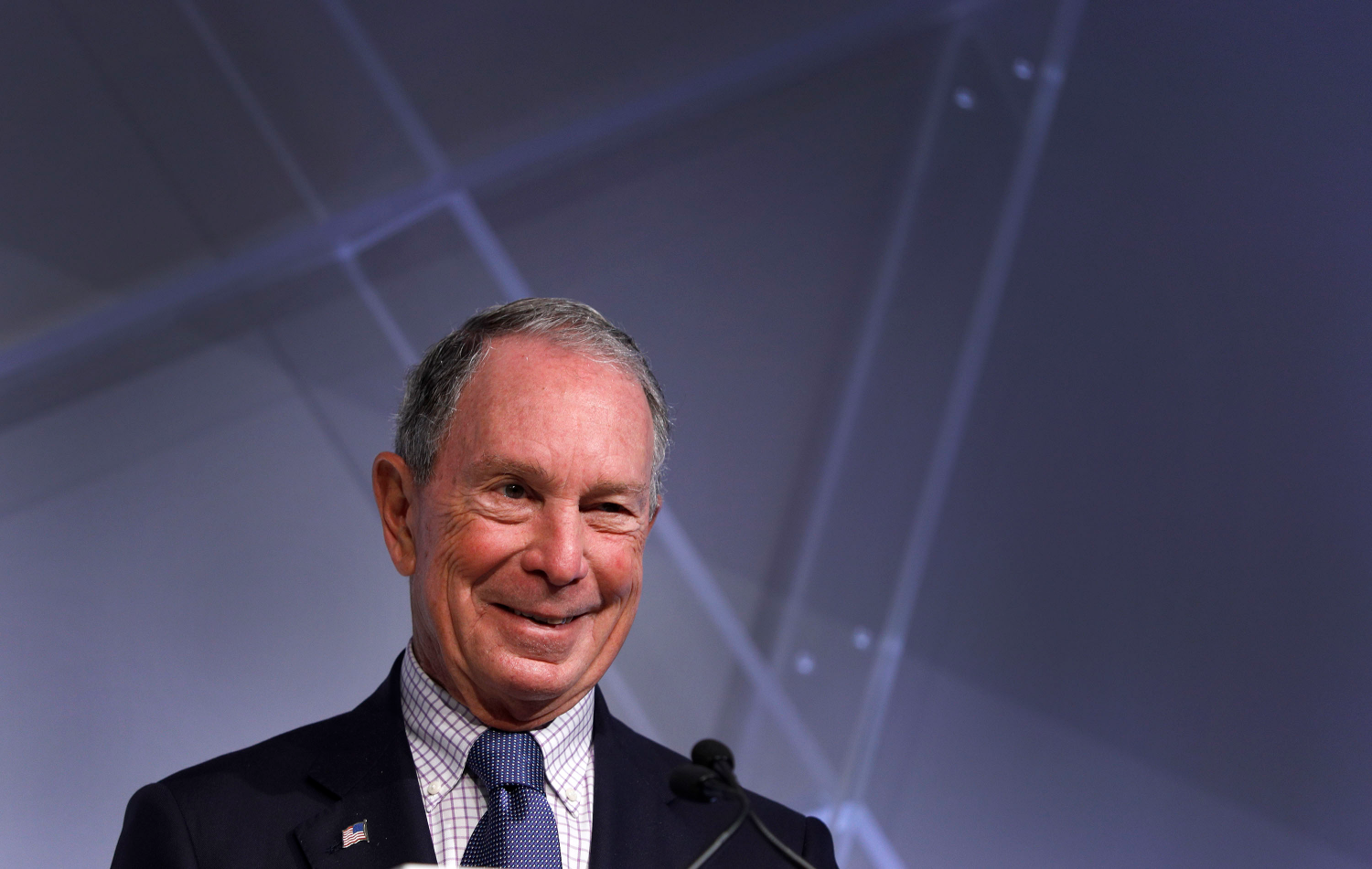 Mike Bloomberg Profiling Minorities Blank Meme Template