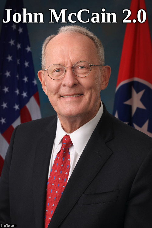 Lamar Alexander | John McCain 2.0 | image tagged in lamar alexander | made w/ Imgflip meme maker