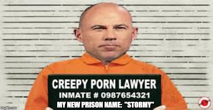 my new prison name is "Stormy" | MY NEW PRISON NAME:  "STORMY" | image tagged in politics | made w/ Imgflip meme maker