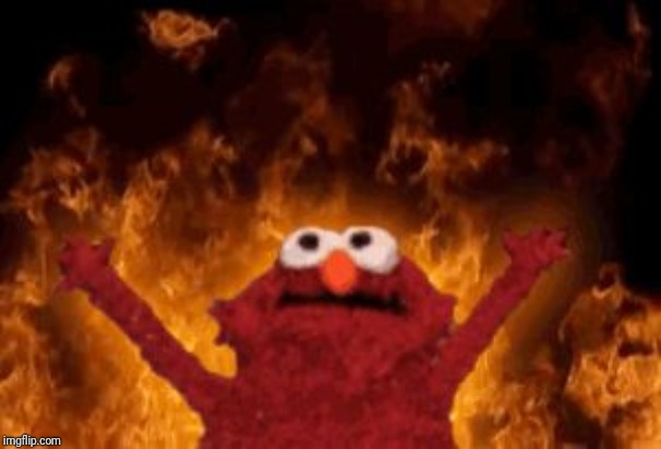 all hail hell elmo | image tagged in all hail hell elmo | made w/ Imgflip meme maker