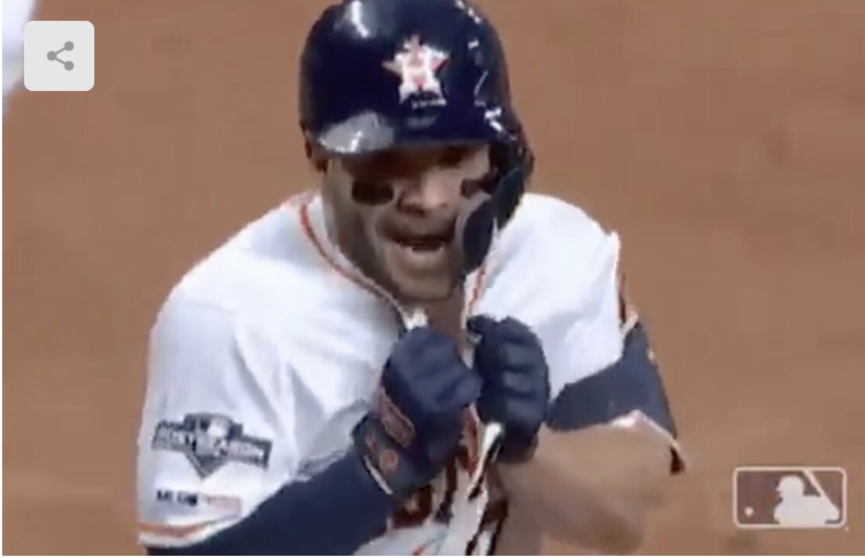 Altuve walk off Blank Meme Template