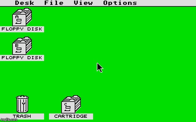 Atari TOS Desktop | image tagged in atari tos desktop | made w/ Imgflip meme maker