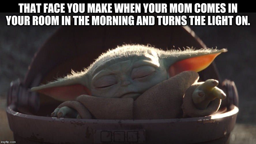 Reality Memes. | THAT FACE YOU MAKE WHEN YOUR MOM COMES IN YOUR ROOM IN THE MORNING AND TURNS THE LIGHT ON. | image tagged in so true memes | made w/ Imgflip meme maker