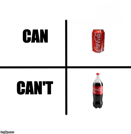 You Get It? | CAN; CAN'T | image tagged in memes,blank starter pack | made w/ Imgflip meme maker