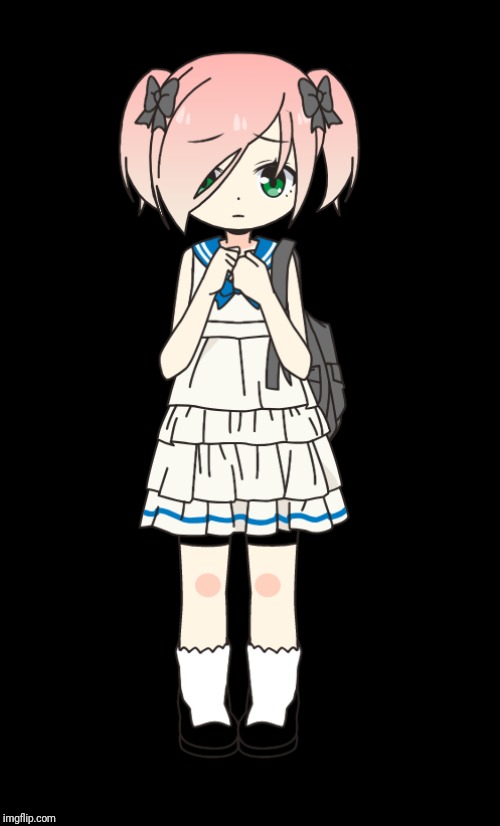 Her name's Ashiki Yukki | image tagged in oc,anime girl,ashiki yukki | made w/ Imgflip meme maker
