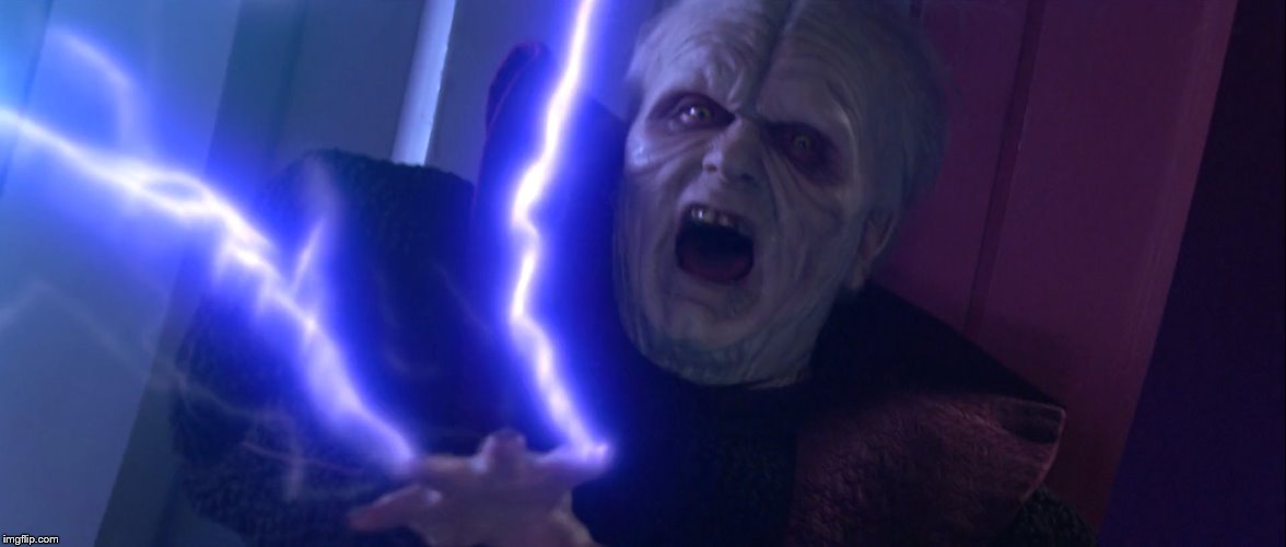 Sidious 'Unlimited Power' | image tagged in sidious 'unlimited power' | made w/ Imgflip meme maker