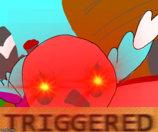 Fletchling triggered Blank Meme Template