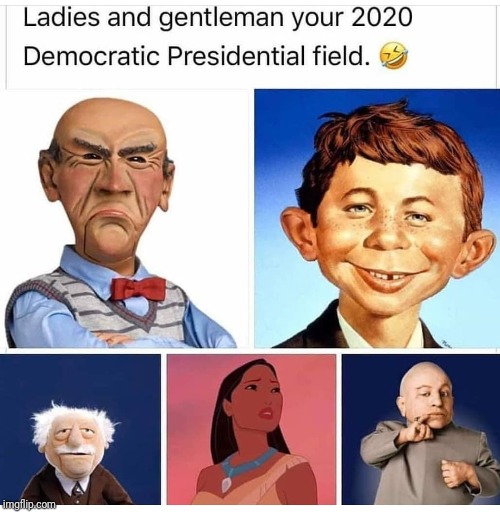 Democratic candidates | image tagged in democratic candidates | made w/ Imgflip meme maker
