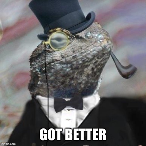 Lizard Squad | GOT BETTER | image tagged in lizard squad | made w/ Imgflip meme maker