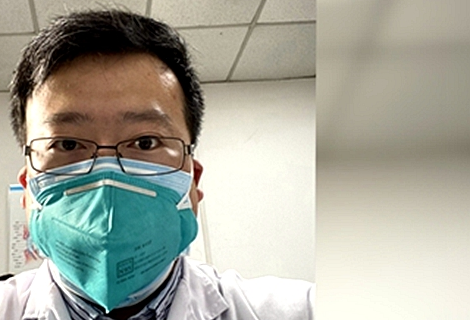 High Quality Corona virus whistleblower doctor Li Wenliang Blank Meme Template