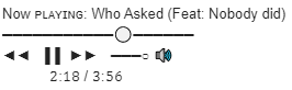 Now ᴘʟᴀʏɪɴɢ: Who Asked (Feat: Nobody did) Blank Meme Template