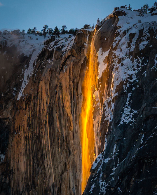 High Quality Firefall (Yellowstone Water Light Reflection Effect) Blank Meme Template