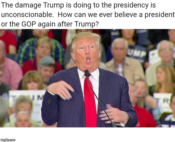 COVELL BELLAMY III | image tagged in trump damaging presidency | made w/ Imgflip meme maker