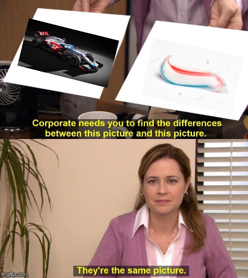 They're The Same Picture | image tagged in spot the difference,f1,colgate,toothpaste,williams | made w/ Imgflip meme maker