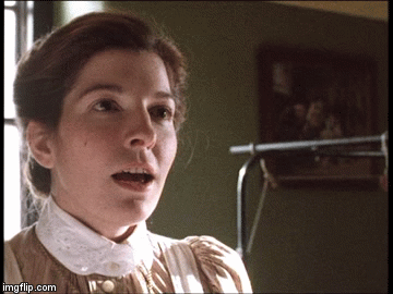 Jemma Redgrave - I was just saying | image tagged in gifs,jemma redgrave,eleanor bramwell | made w/ Imgflip video-to-gif maker