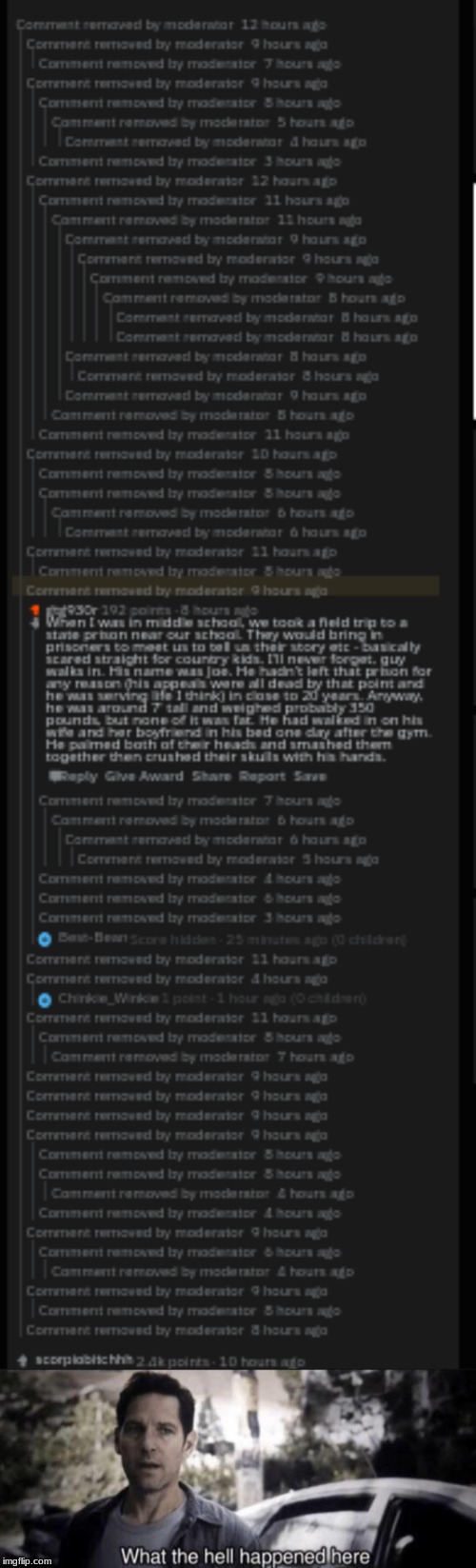 image tagged in what the hell happened here | made w/ Imgflip meme maker