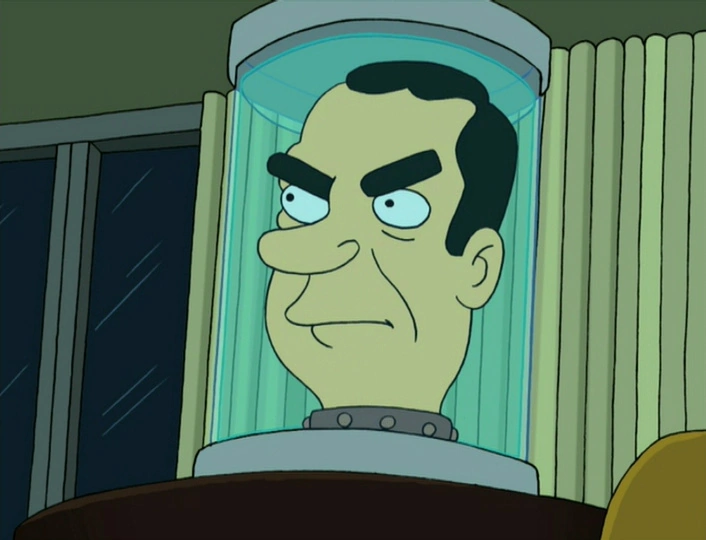 Futurama Nixon Blank Meme Template