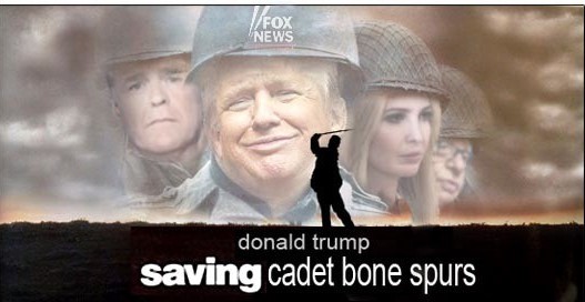 Saving Cadet Bone Spurs Blank Meme Template