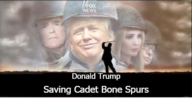 Saving Cadet Bone Spurs Blank Meme Template