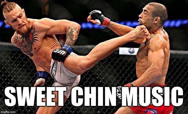 Kick To The Chin | SWEET CHIN MUSIC | image tagged in memes,wrestling,wrestlemania | made w/ Imgflip meme maker