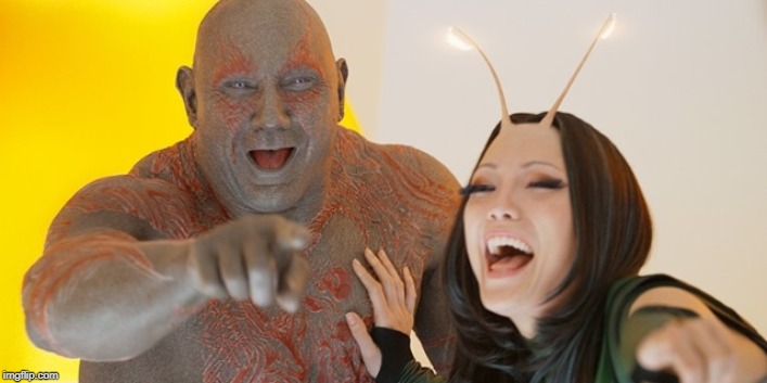 Guardians of the Galaxy: Must be so embarrassed! | image tagged in guardians of the galaxy must be so embarrassed | made w/ Imgflip meme maker