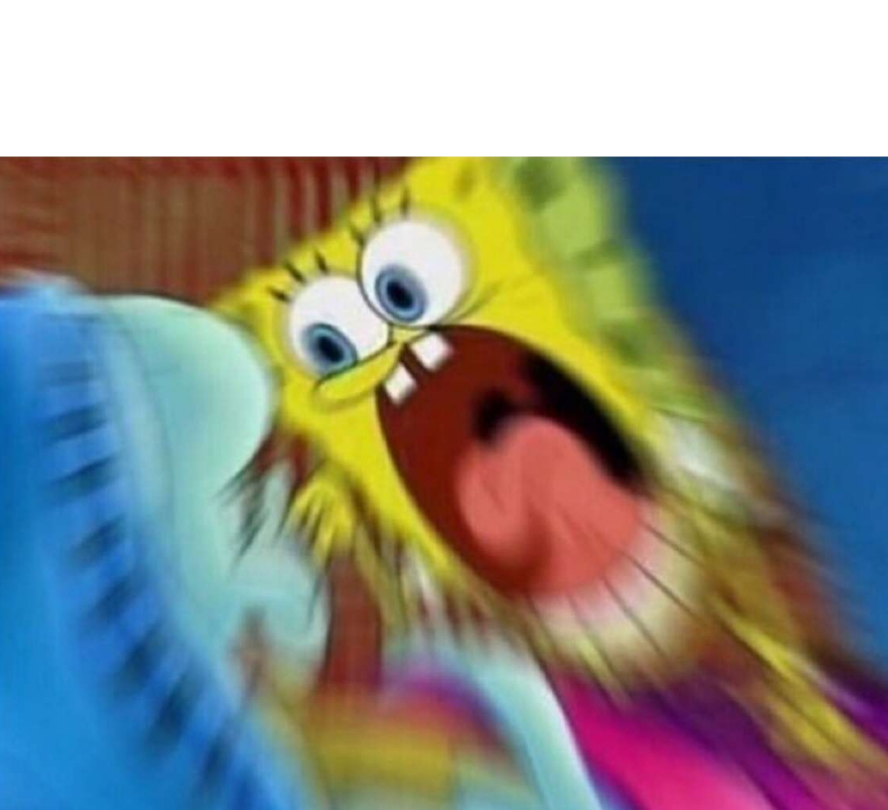 Spongebob Squarepants Blank Meme Template