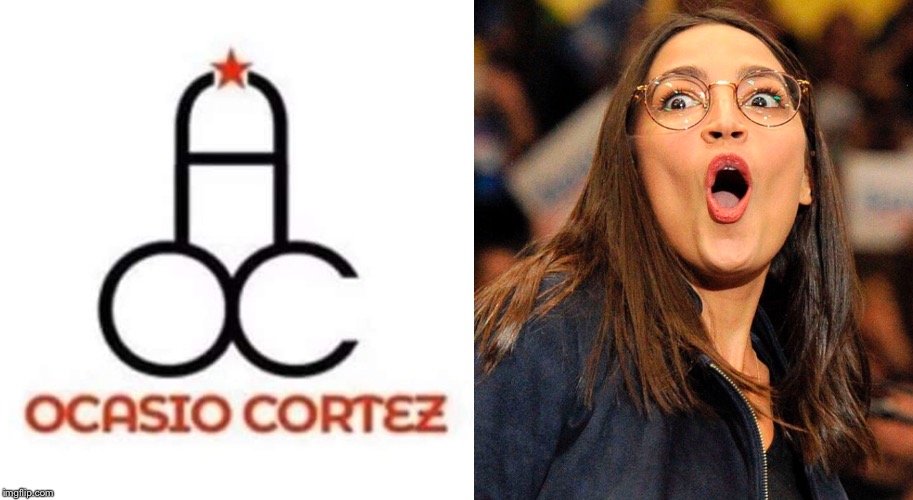No words needed | image tagged in aoc | made w/ Imgflip meme maker