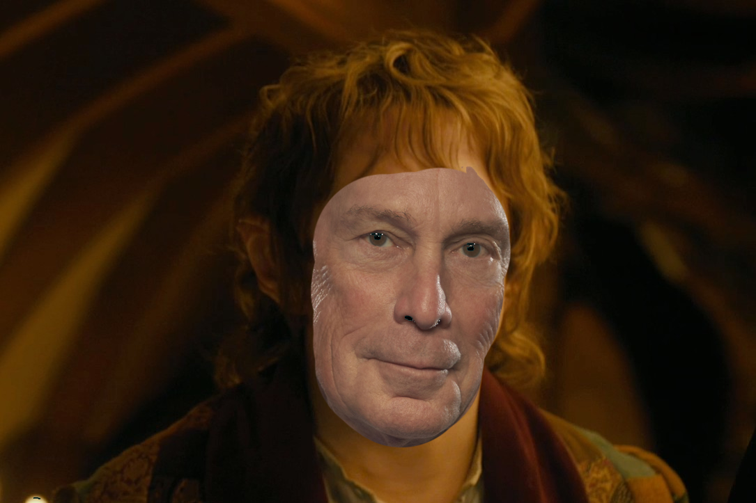 High Quality Bilbo Bloomberg Blank Meme Template