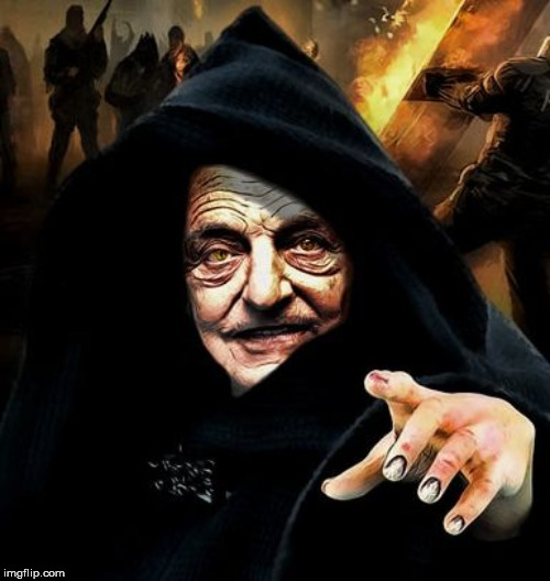 Darth Soros | image tagged in darth soros | made w/ Imgflip meme maker