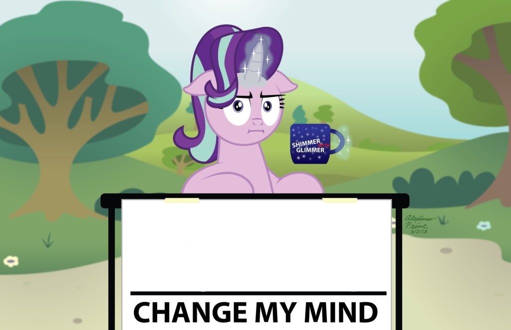 Change my Mind Starlight Blank Meme Template