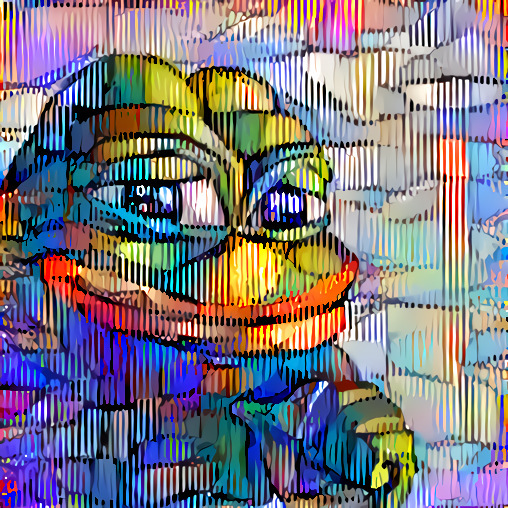 High Quality Psychedelic Pepe Blank Meme Template