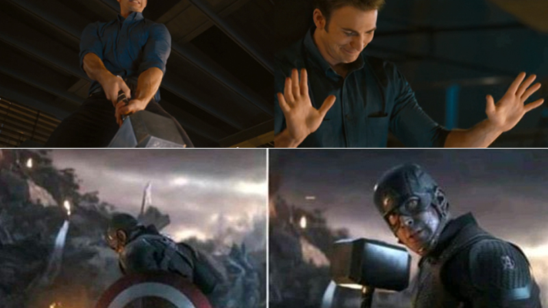 High Quality Captain America lift Blank Meme Template