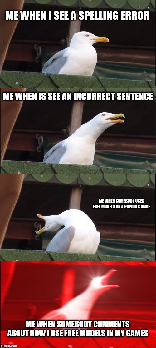 seagull meme lol Blank Meme Template