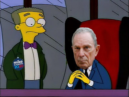 High Quality Mr. Bloomberg and Smithers Blank Meme Template