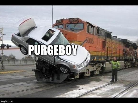 Car Crash | PURGEBOY | image tagged in car crash | made w/ Imgflip meme maker