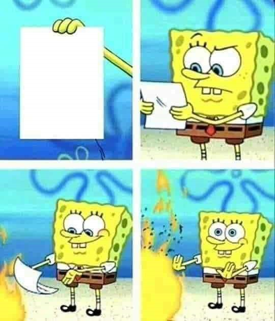 Spongebob Blank Meme Template