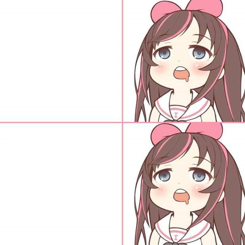 Virtual Youtuber Blank Meme Template