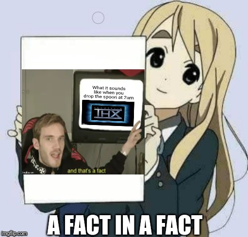 A FACT IN A FACT | made w/ Imgflip meme maker