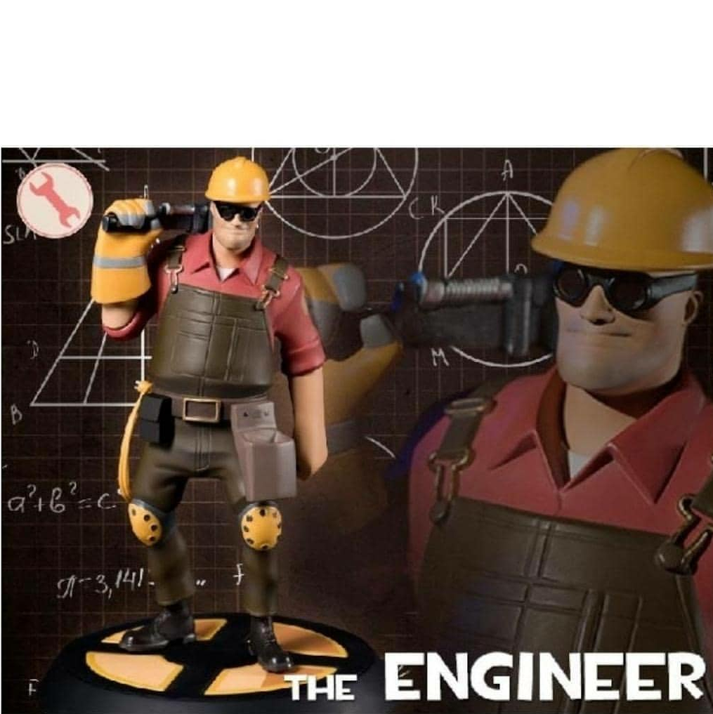 The Engineer Blank Meme Template