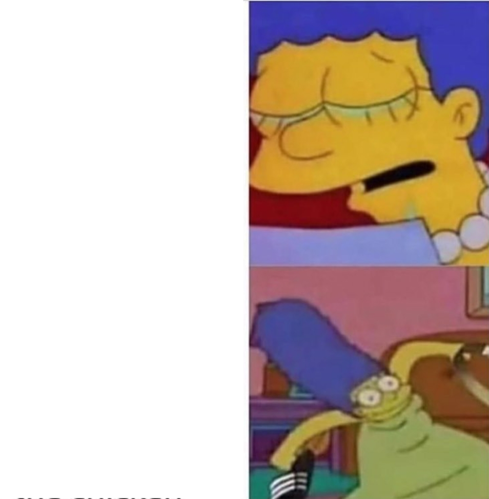 The Simpsons Blank Meme Template
