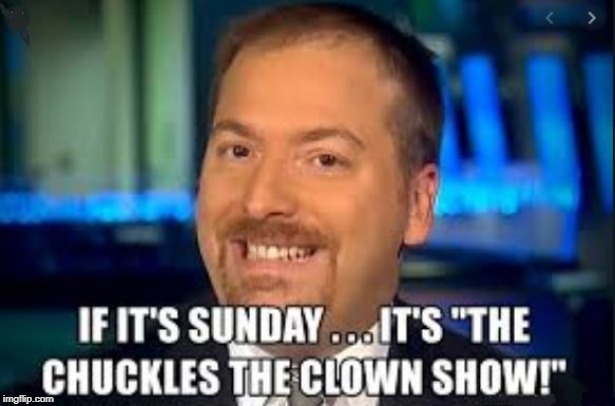 Chuck Todd aka Chuckles the Clown | image tagged in chuck todd,chuckles the clown | made w/ Imgflip meme maker