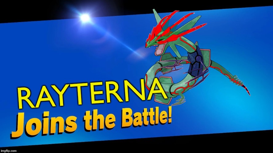 Blank Joins the battle | RAYTERNA | image tagged in blank joins the battle | made w/ Imgflip meme maker