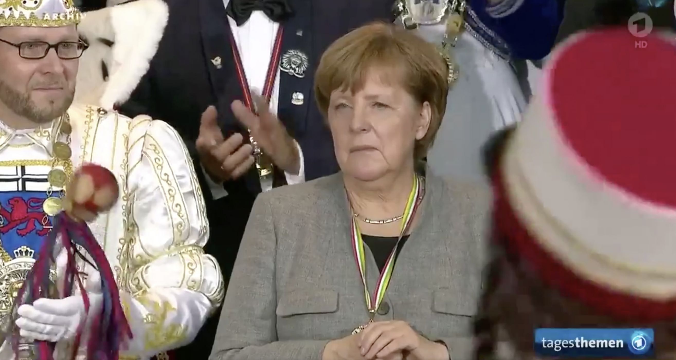 Merkel  Karneval Blank Meme Template