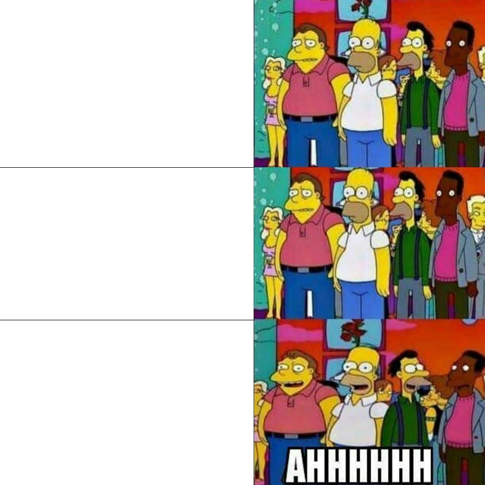 Ahhhh Simpsons Blank Meme Template