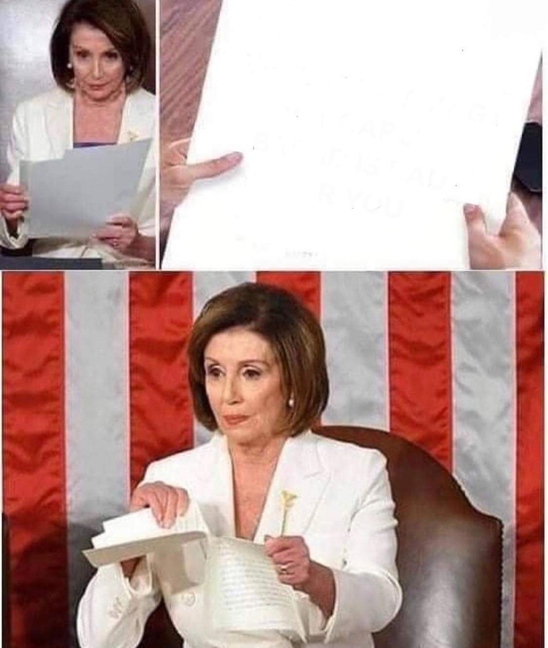 High Quality Nancy Pelosi meme Blank Meme Template