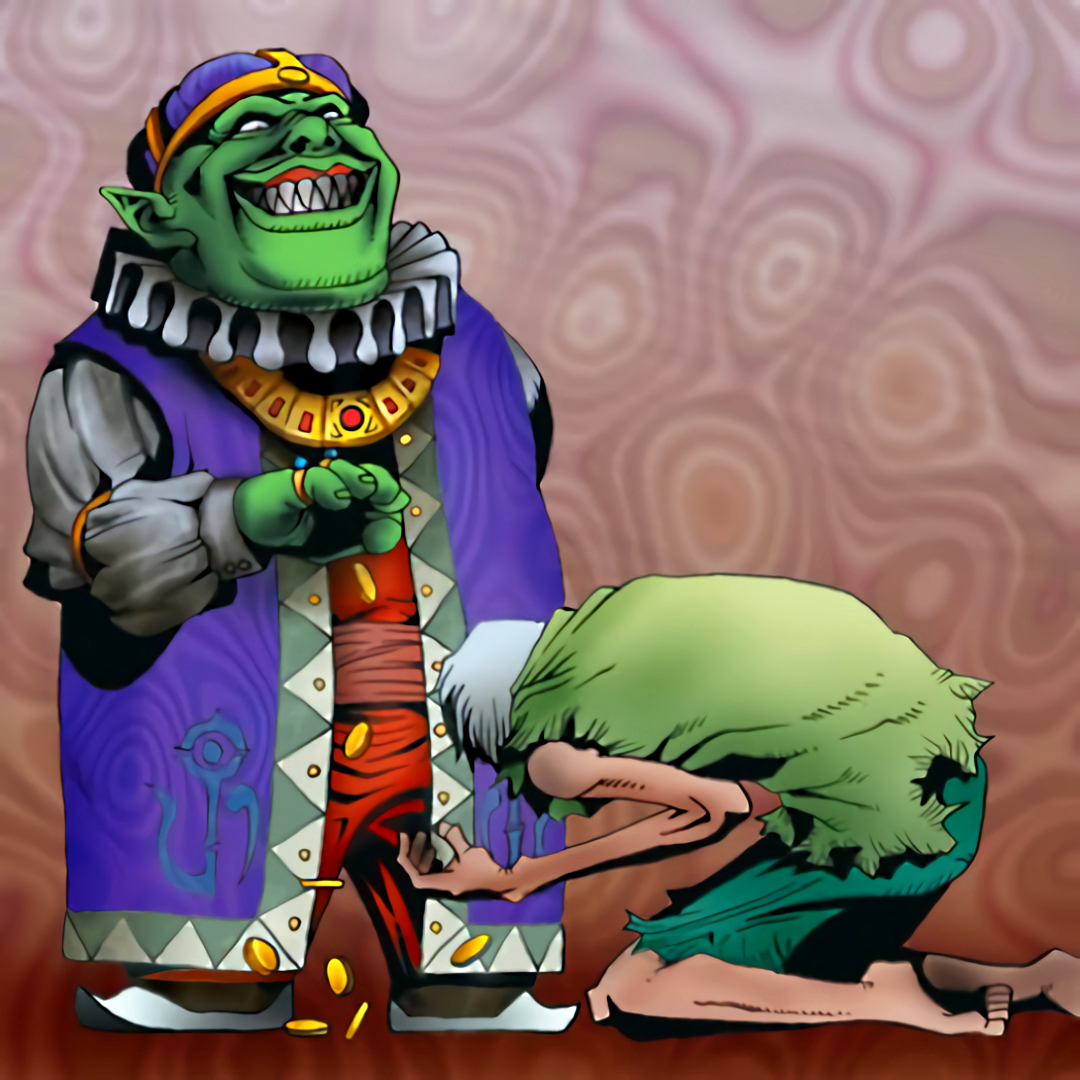 Upstart Goblin Blank Meme Template