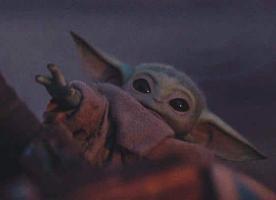 Baby Yoda Reach Blank Meme Template