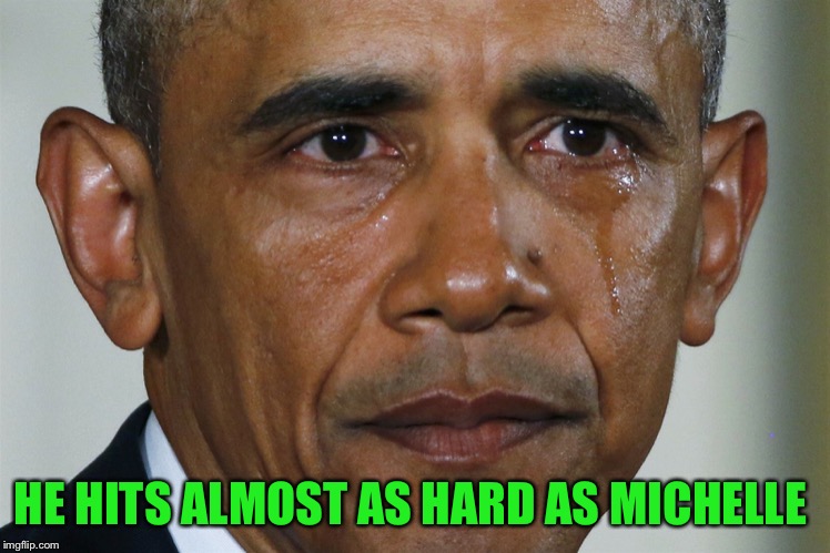 HE HITS ALMOST AS HARD AS MICHELLE | made w/ Imgflip meme maker