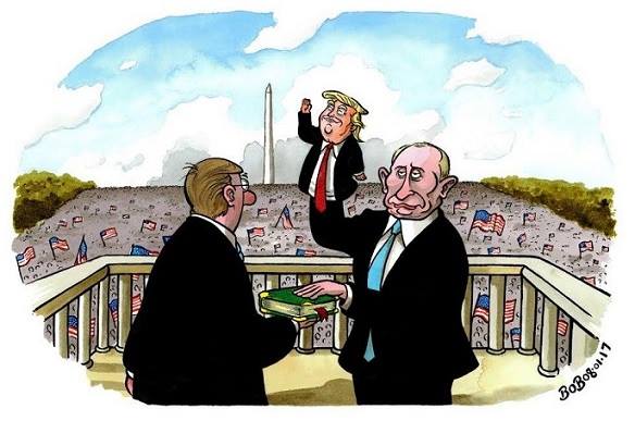 Trump and his master Putin Blank Meme Template