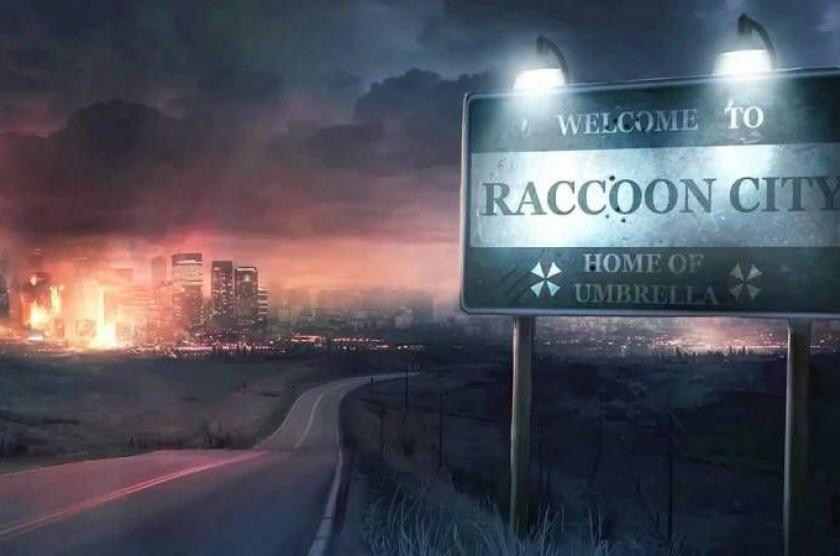 High Quality Raccoon City Blank Meme Template